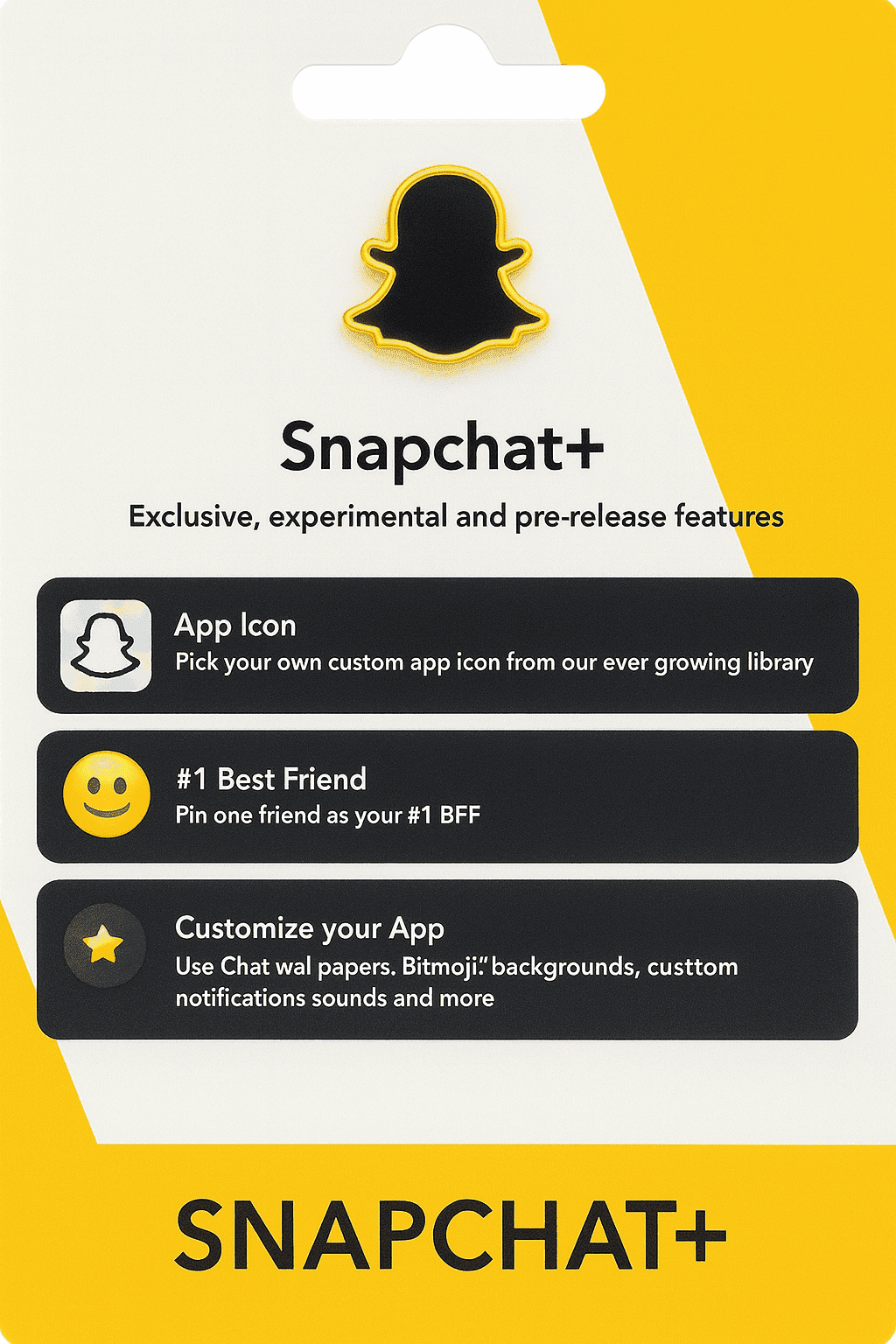 Snapchat Plus – Abonnement Premium